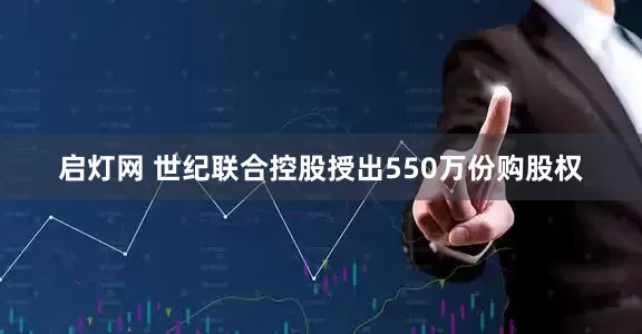 启灯网 世纪联合控股授出550万份购股权